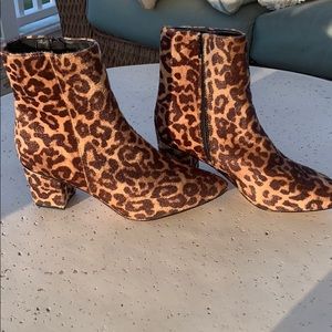 Leopard Booties